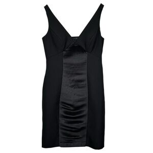 AIDAN BY AIDAN MATTOX NWT Elegant Form Fitting Mini Black Dress, Size 4